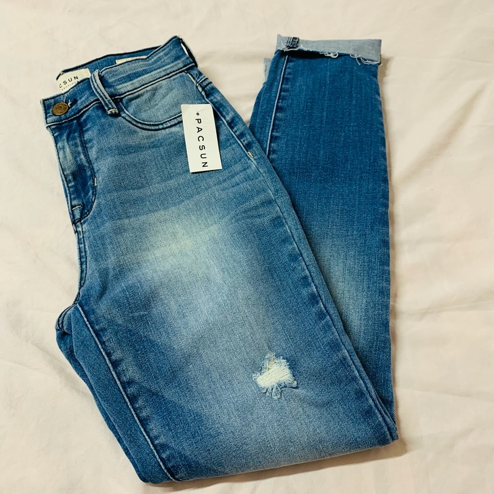 NWT PACSUN high rise ankle jeggings